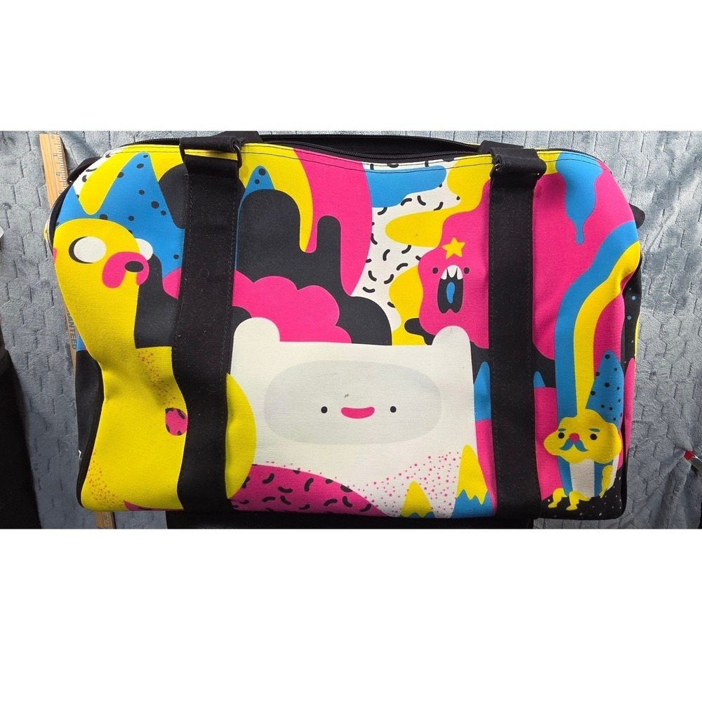 Cartoon Network Adventure Time Duffel Bag Finn Princess Bubblegum Multicolor‎
